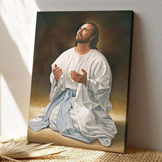 God Canvas 20 - Jesus Canvas - Christian Gift - Jesus Canvas Painting - Jesus Canvas Art - Bible Verse Canvas Wall Art - Scripture Canvas - Ciaocustom