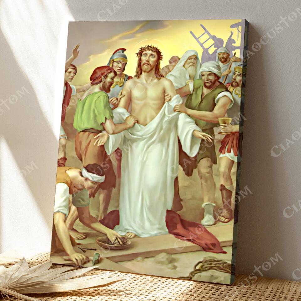 God Canvas 58 - Jesus Canvas - Christian Gift - Jesus Canvas Painting - Jesus Canvas Art - Bible Verse Canvas Wall Art - Scripture Canvas - Ciaocustom