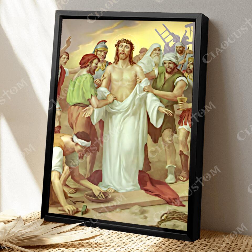 God Canvas 58 - Jesus Canvas - Christian Gift - Jesus Canvas Painting - Jesus Canvas Art - Bible Verse Canvas Wall Art - Scripture Canvas - Ciaocustom