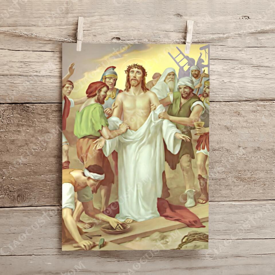 God Canvas 58 - Jesus Canvas - Christian Gift - Jesus Canvas Painting - Jesus Canvas Art - Bible Verse Canvas Wall Art - Scripture Canvas - Ciaocustom