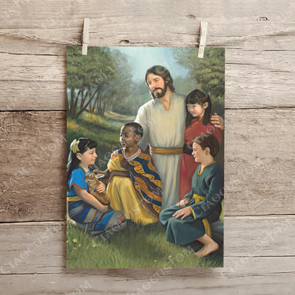 God Canvas 72 - Jesus Canvas - Christian Gift - Jesus Canvas Painting - Jesus Canvas Art - Bible Verse Canvas Wall Art - Scripture Canvas - Ciaocustom