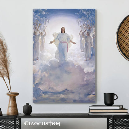 Jesus Canvas Art 3 - Jesus Poster - Jesus Canvas - Christian Gift - Jesus Canvas Painting - Ciaocustom