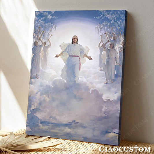 Jesus Canvas Art 3 - Jesus Poster - Jesus Canvas - Christian Gift - Jesus Canvas Painting - Ciaocustom