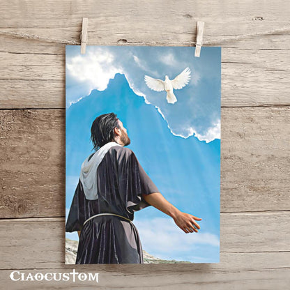 Jesus Canvas Art 4 - Jesus Poster - Jesus Canvas - Christian Gift - Jesus Canvas Painting - Ciaocustom