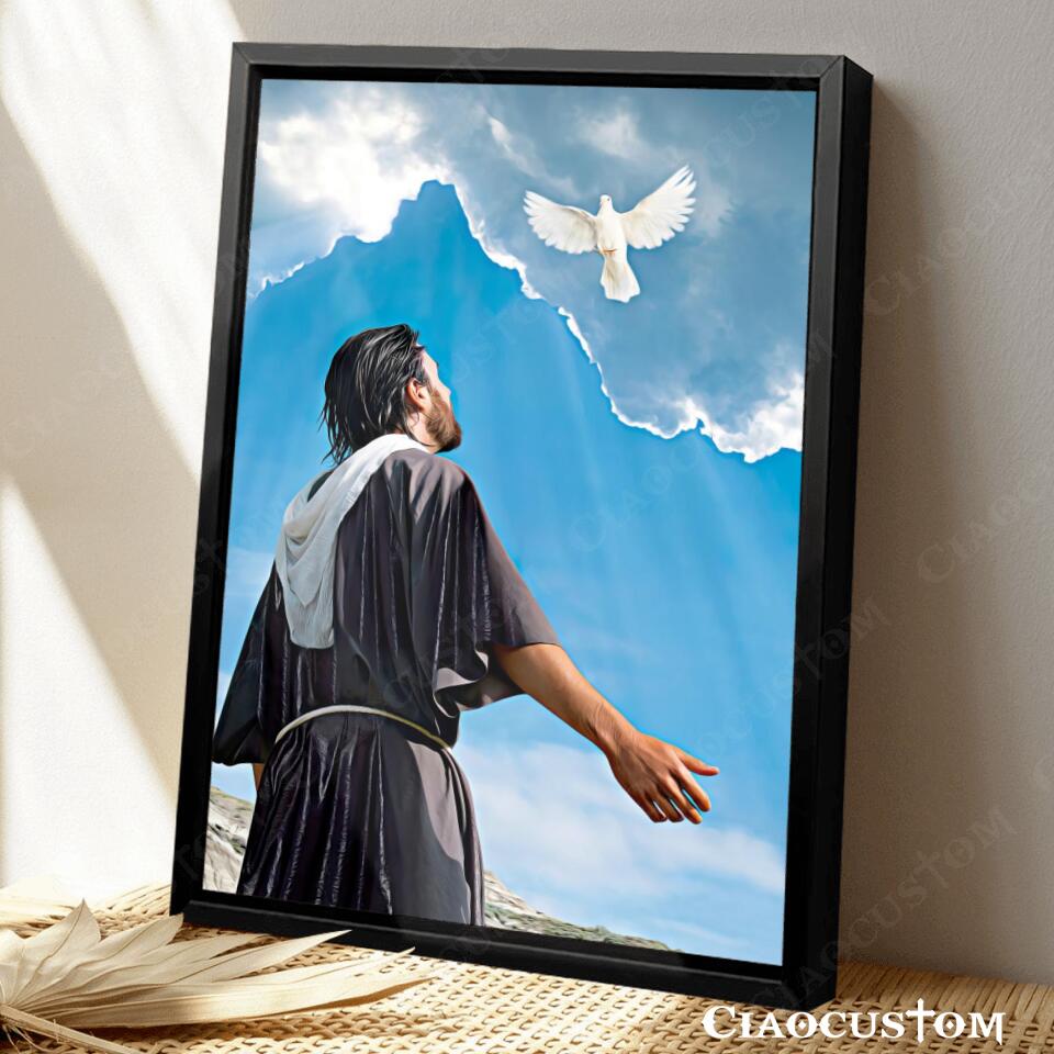 Jesus Canvas Art 4 - Jesus Poster - Jesus Canvas - Christian Gift - Jesus Canvas Painting - Ciaocustom