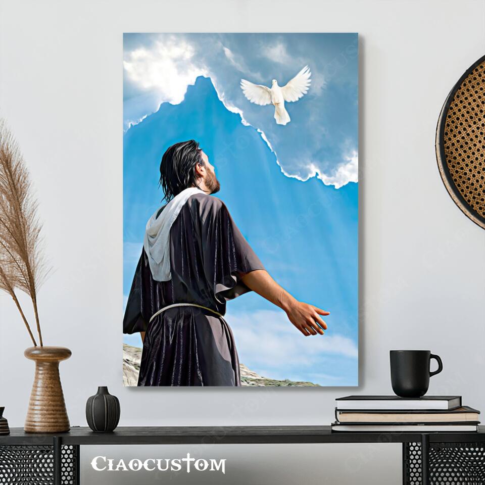 Jesus Canvas Art 4 - Jesus Poster - Jesus Canvas - Christian Gift - Jesus Canvas Painting - Ciaocustom