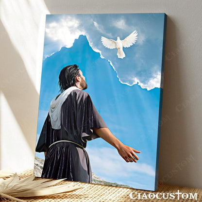 Jesus Canvas Art 4 - Jesus Poster - Jesus Canvas - Christian Gift - Jesus Canvas Painting - Ciaocustom