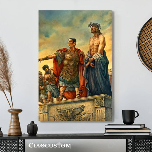 Jesus Canvas Art 8 - Jesus Poster - Jesus Canvas - Christian Gift - Jesus Canvas Painting - Ciaocustom