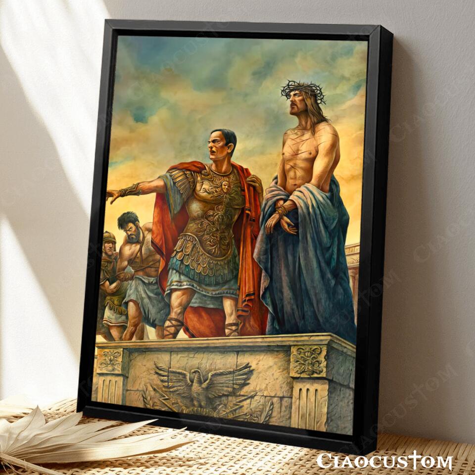 Jesus Canvas Art 8 - Jesus Poster - Jesus Canvas - Christian Gift - Jesus Canvas Painting - Ciaocustom