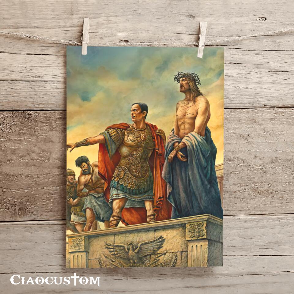 Jesus Canvas Art 8 - Jesus Poster - Jesus Canvas - Christian Gift - Jesus Canvas Painting - Ciaocustom