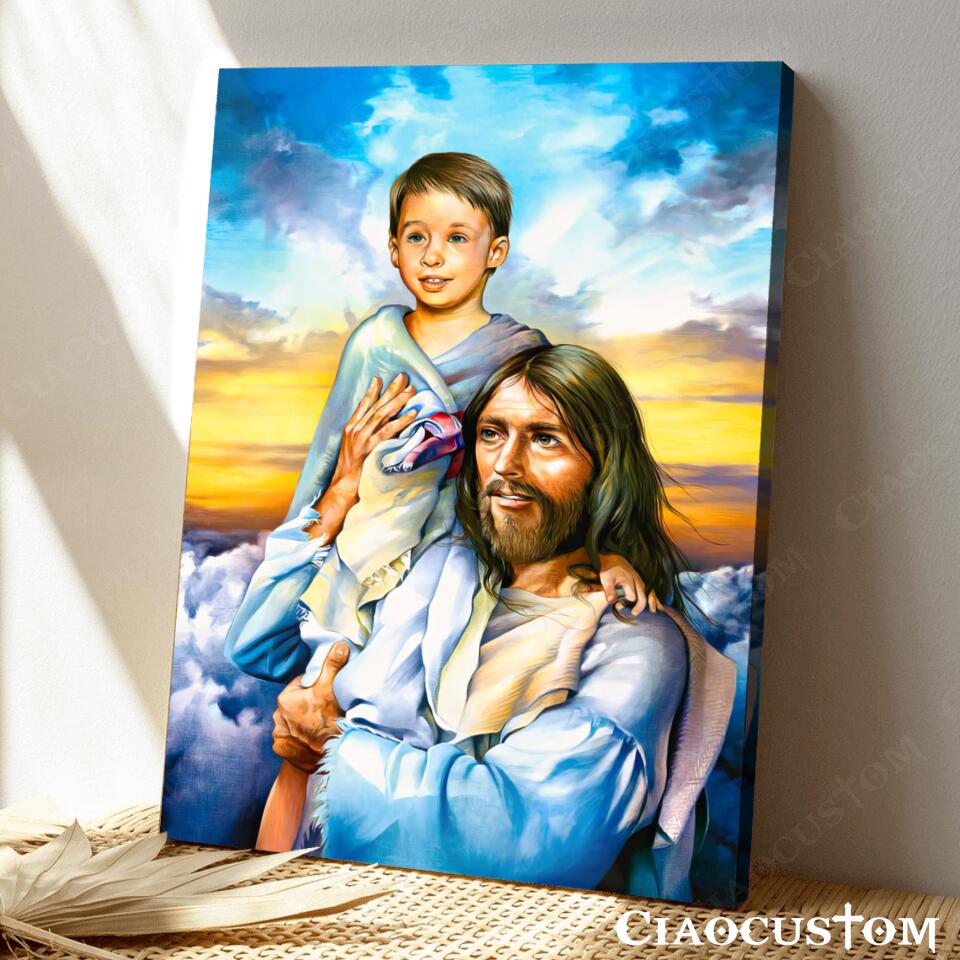 Jesus Canvas Art 11 - Jesus Poster - Jesus Canvas - Christian Gift - Jesus Canvas Painting - Ciaocustom