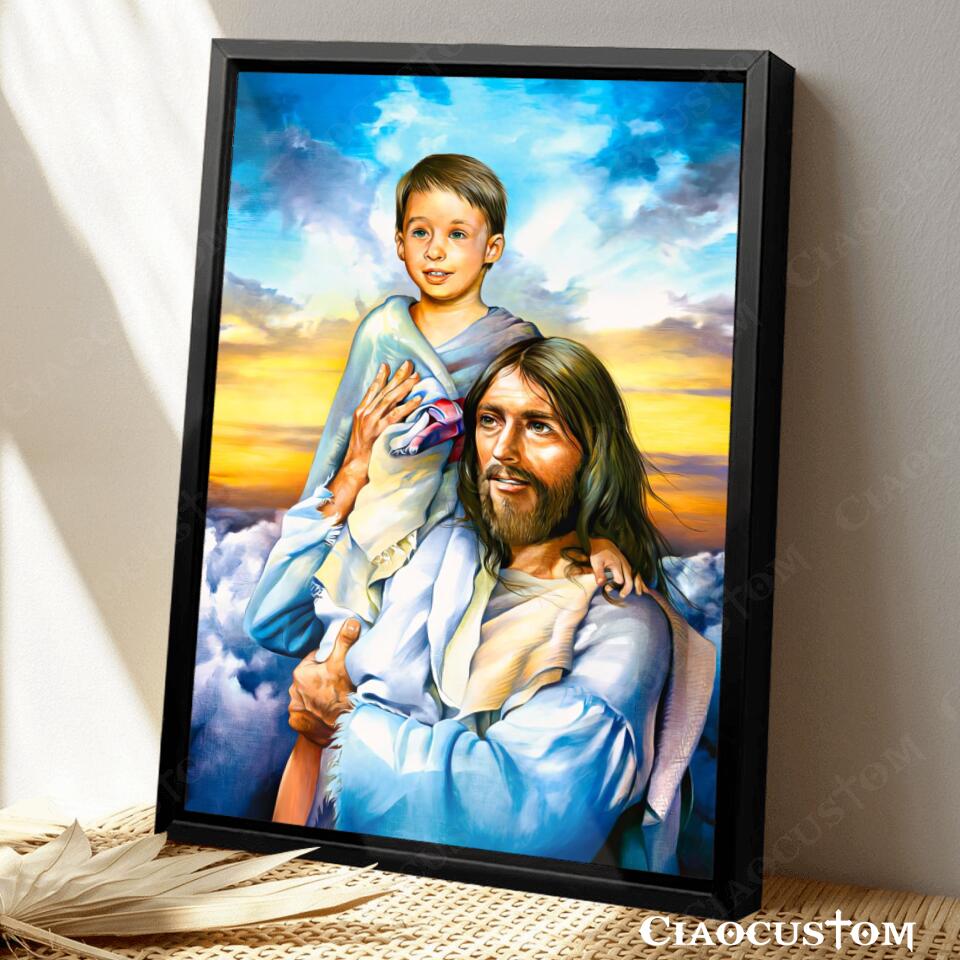 Jesus Canvas Art 11 - Jesus Poster - Jesus Canvas - Christian Gift - Jesus Canvas Painting - Ciaocustom