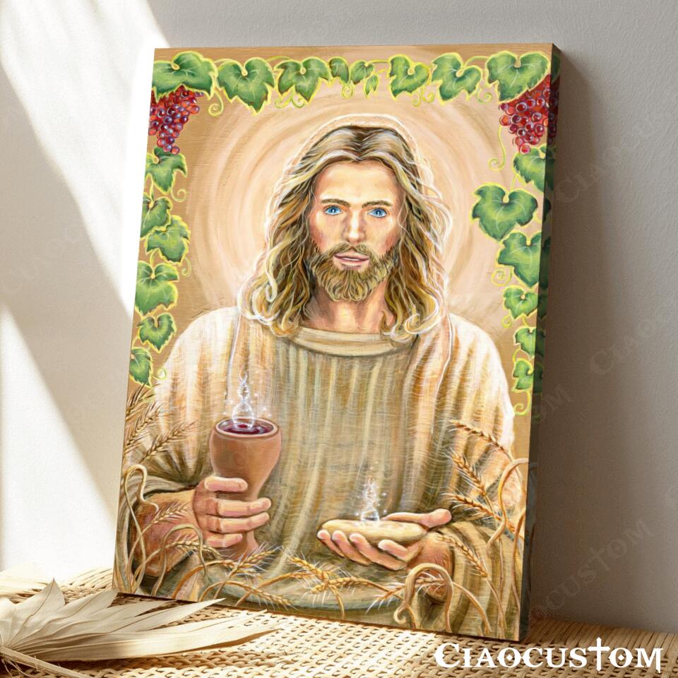 Jesus Canvas Art 12 - Jesus Poster - Jesus Canvas - Christian Gift - Jesus Canvas Painting - Ciaocustom