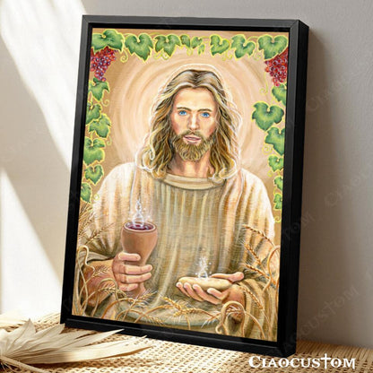 Jesus Canvas Art 12 - Jesus Poster - Jesus Canvas - Christian Gift - Jesus Canvas Painting - Ciaocustom