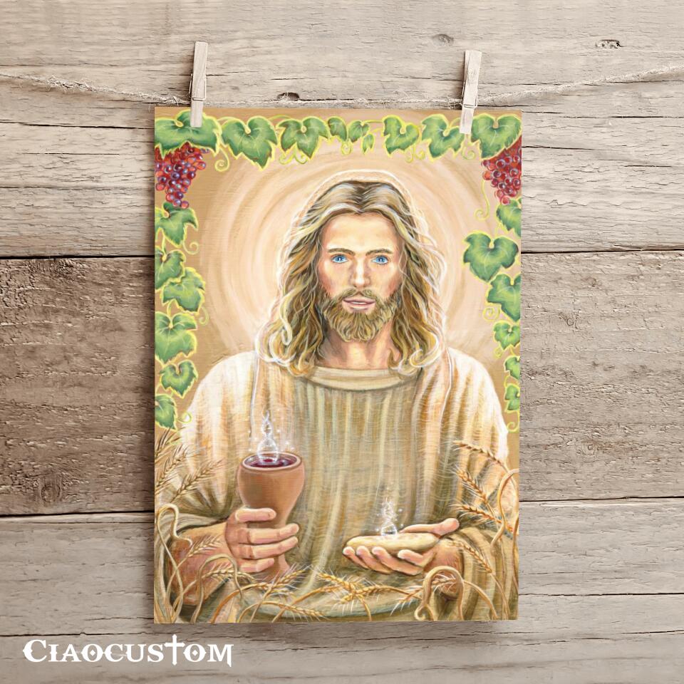 Jesus Canvas Art 12 - Jesus Poster - Jesus Canvas - Christian Gift - Jesus Canvas Painting - Ciaocustom