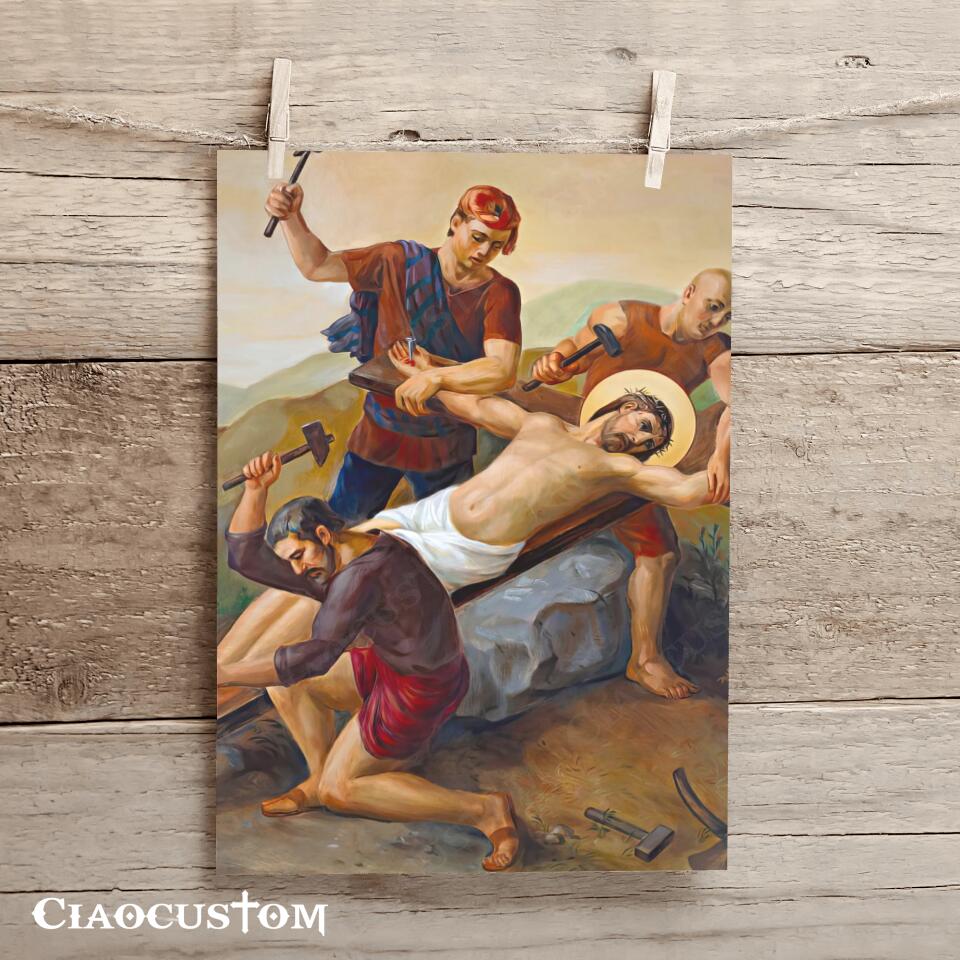 Jesus Canvas Art 15 - Jesus Poster - Jesus Canvas - Christian Gift - Jesus Canvas Painting - Ciaocustom