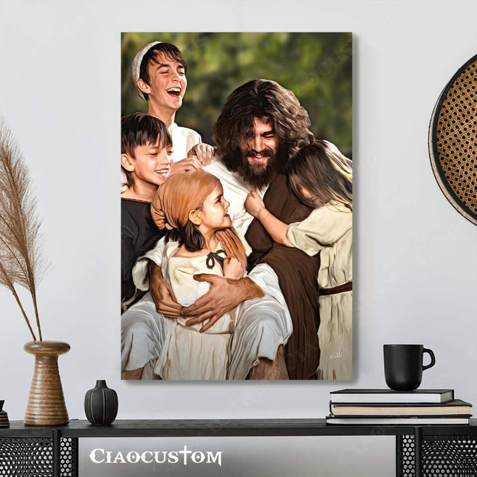 Jesus Canvas Art 14 - Jesus Poster - Jesus Canvas - Christian Gift - Jesus Canvas Painting - Ciaocustom