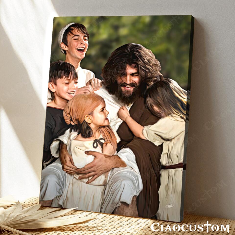 Jesus Canvas Art 14 - Jesus Poster - Jesus Canvas - Christian Gift - Jesus Canvas Painting - Ciaocustom