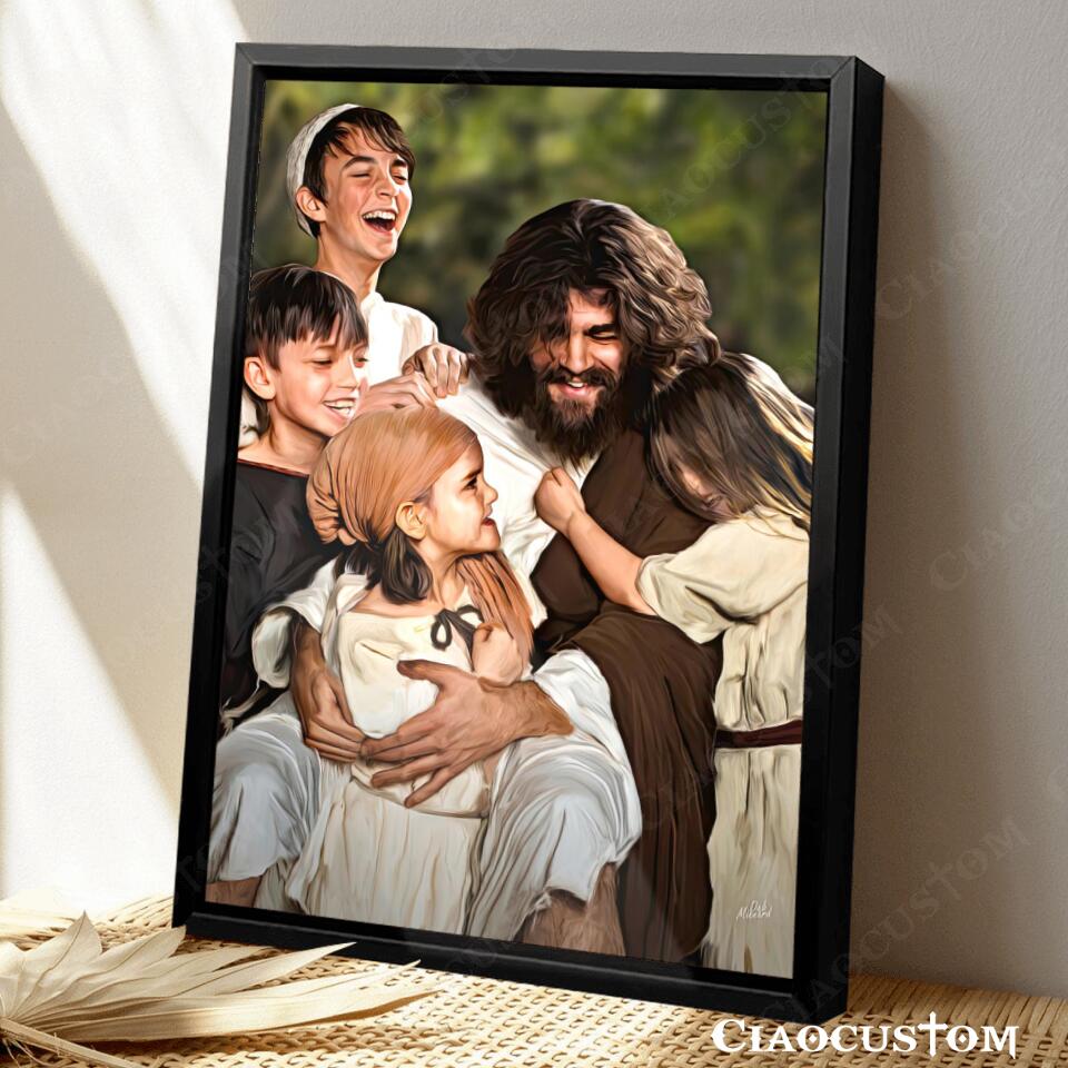 Jesus Canvas Art 14 - Jesus Poster - Jesus Canvas - Christian Gift - Jesus Canvas Painting - Ciaocustom