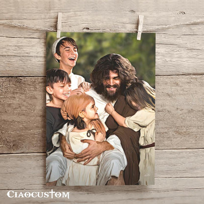 Jesus Canvas Art 14 - Jesus Poster - Jesus Canvas - Christian Gift - Jesus Canvas Painting - Ciaocustom