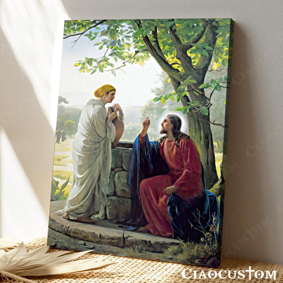 Jesus Canvas Painting 9 - Jesus Canvas Art - Jesus Poster - Jesus Canvas - Christian Gift - Ciaocustom