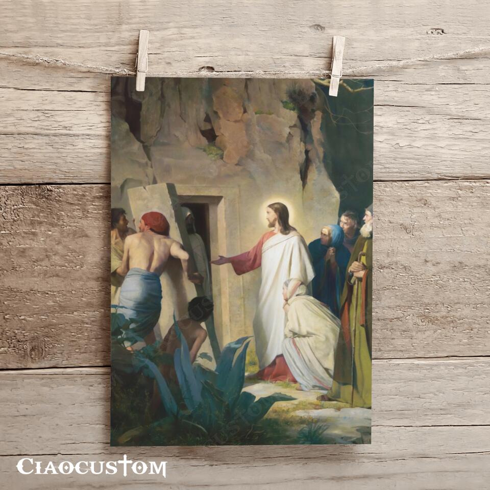 Jesus Canvas Painting 10 - Jesus Canvas Art - Jesus Poster - Jesus Canvas - Christian Gift - Ciaocustom