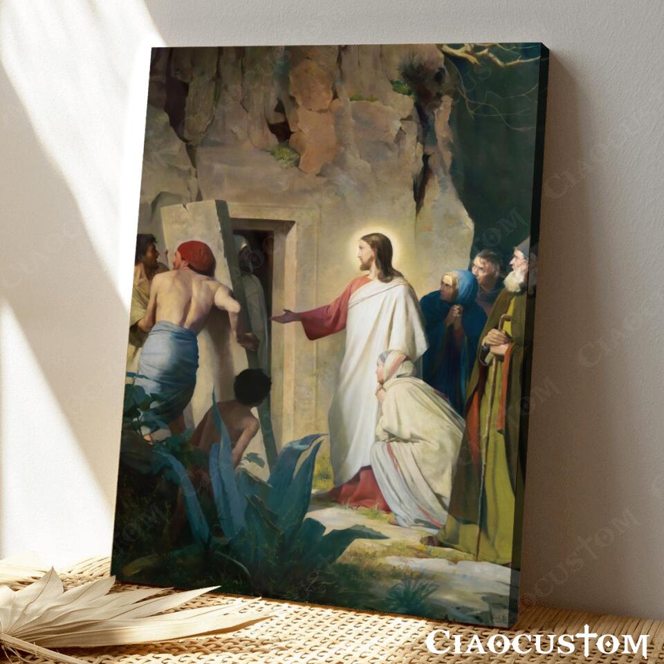 Jesus Canvas Painting 10 - Jesus Canvas Art - Jesus Poster - Jesus Canvas - Christian Gift - Ciaocustom