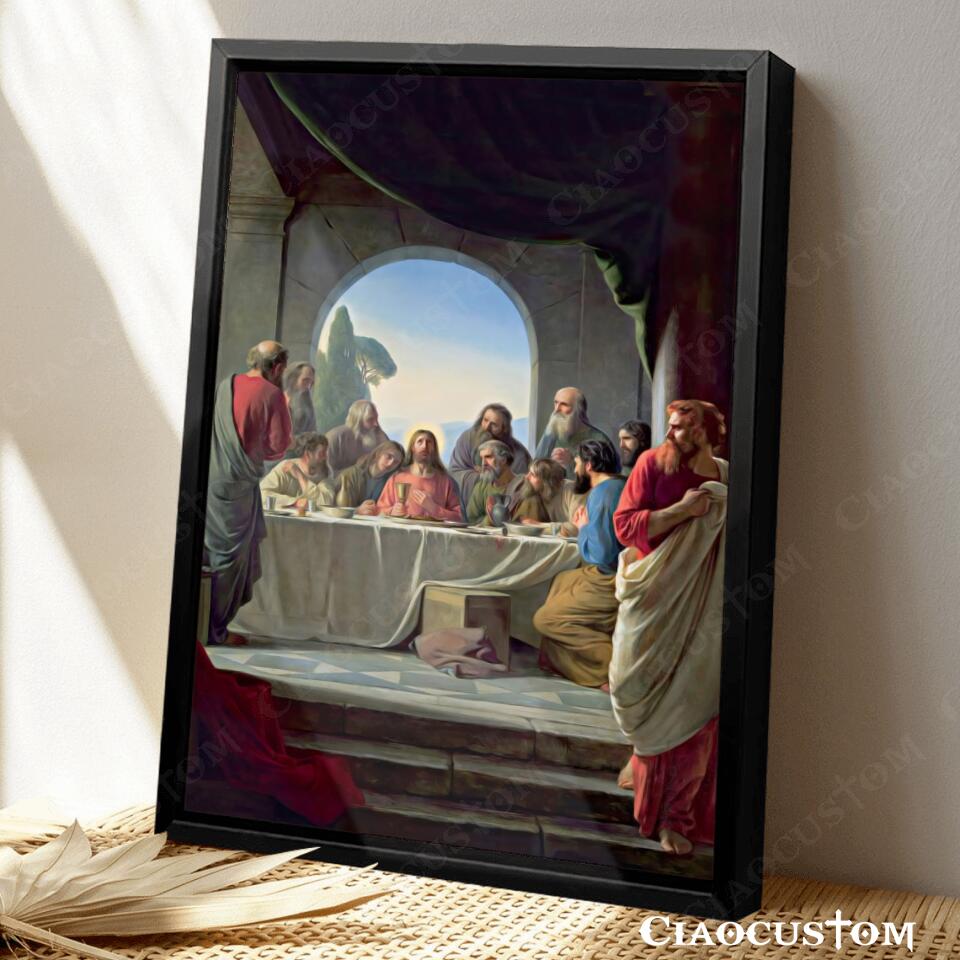 Jesus Canvas Painting 12 - Jesus Canvas Art - Jesus Poster - Jesus Canvas - Christian Gift - Ciaocustom