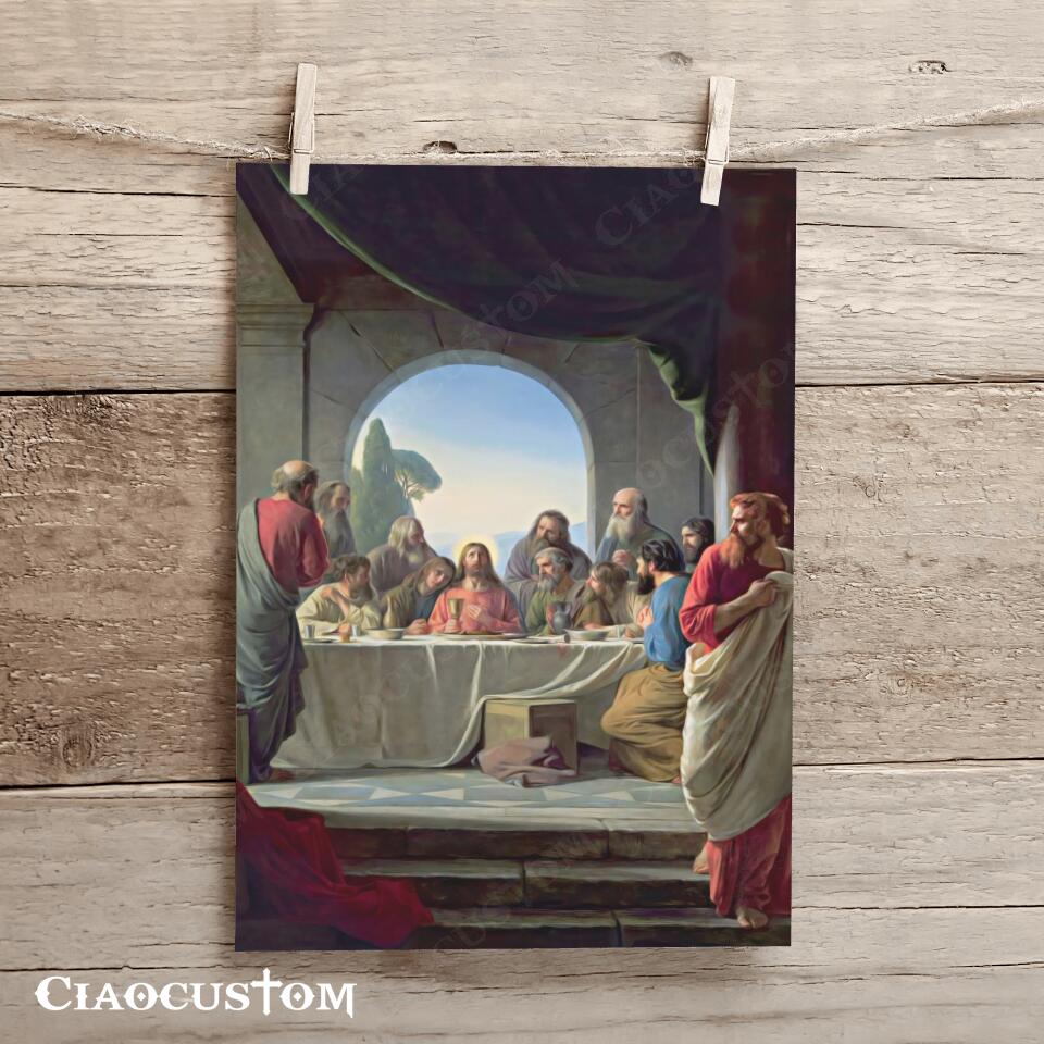 Jesus Canvas Painting 12 - Jesus Canvas Art - Jesus Poster - Jesus Canvas - Christian Gift - Ciaocustom