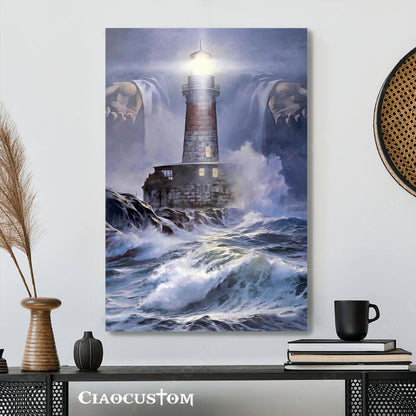 Jesus Canvas Painting 15 - Jesus Canvas Art - Jesus Poster - Jesus Canvas - Christian Gift - Ciaocustom