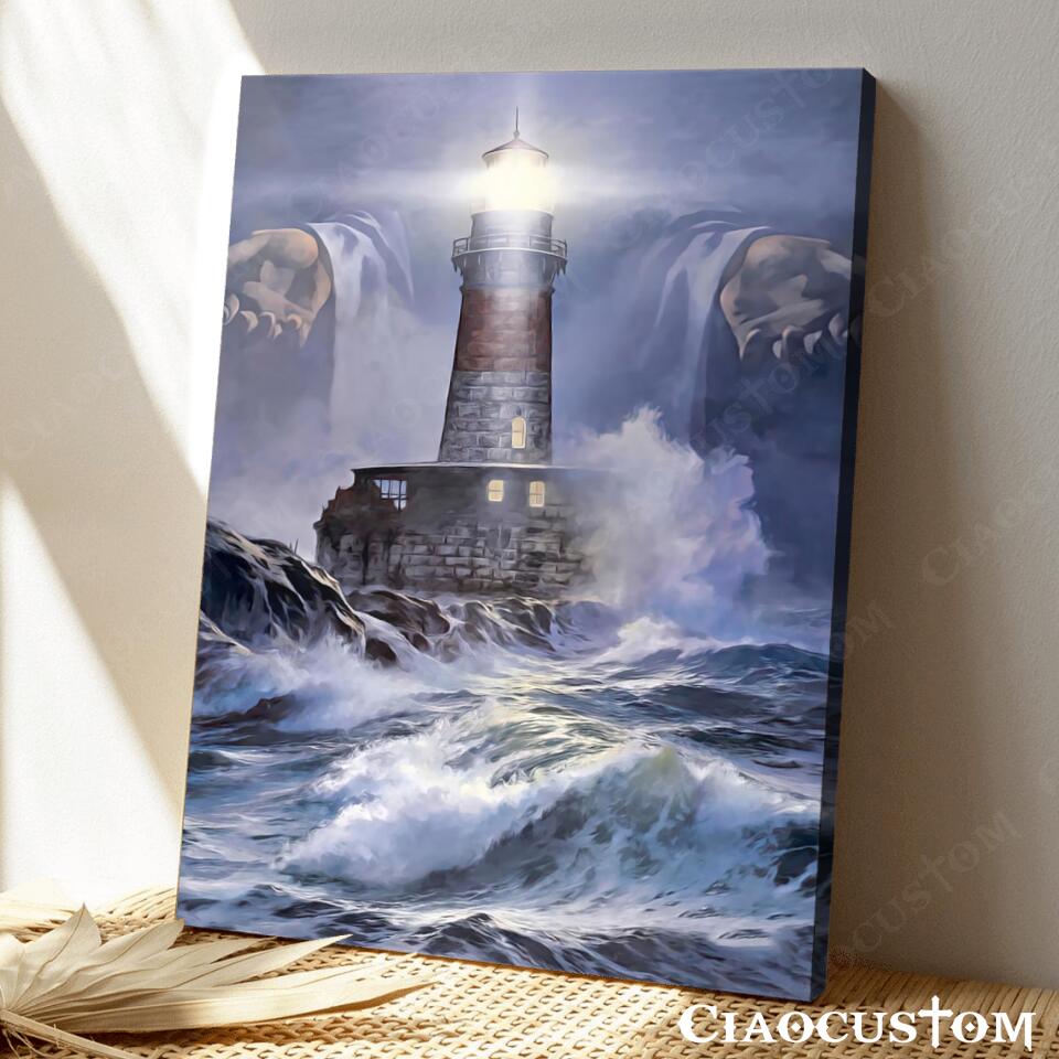 Jesus Canvas Painting 15 - Jesus Canvas Art - Jesus Poster - Jesus Canvas - Christian Gift - Ciaocustom