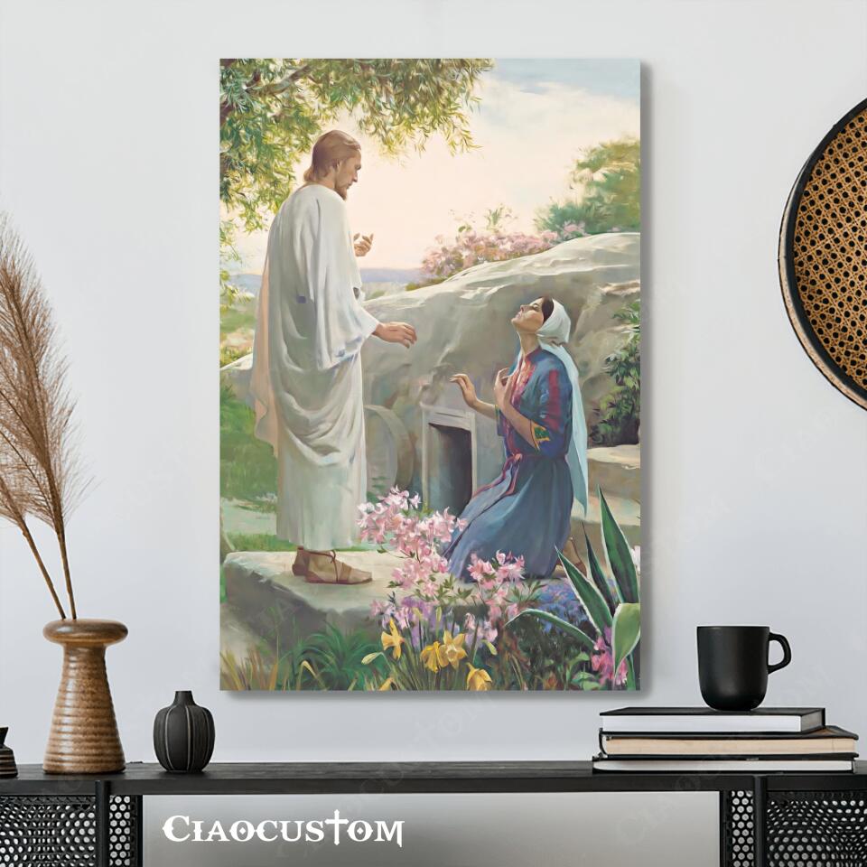 Jesus Canvas Painting 18 - Jesus Canvas Art - Jesus Poster - Jesus Canvas - Christian Gift - Ciaocustom