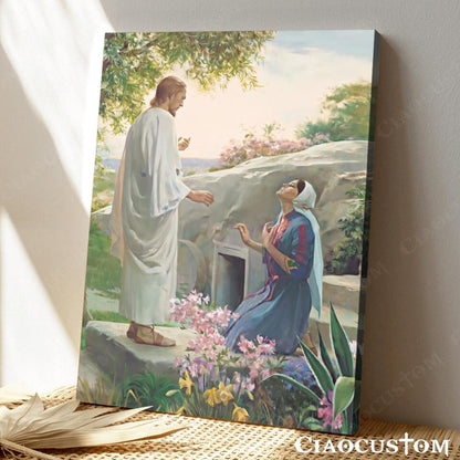 Jesus Canvas Painting 18 - Jesus Canvas Art - Jesus Poster - Jesus Canvas - Christian Gift - Ciaocustom