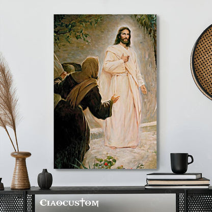 Jesus Canvas Painting 19 - Jesus Canvas Art - Jesus Poster - Jesus Canvas - Christian Gift - Ciaocustom