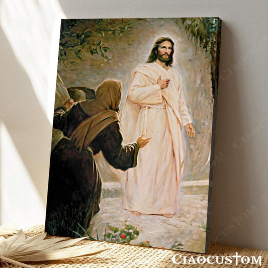 Jesus Canvas Painting 19 - Jesus Canvas Art - Jesus Poster - Jesus Canvas - Christian Gift - Ciaocustom