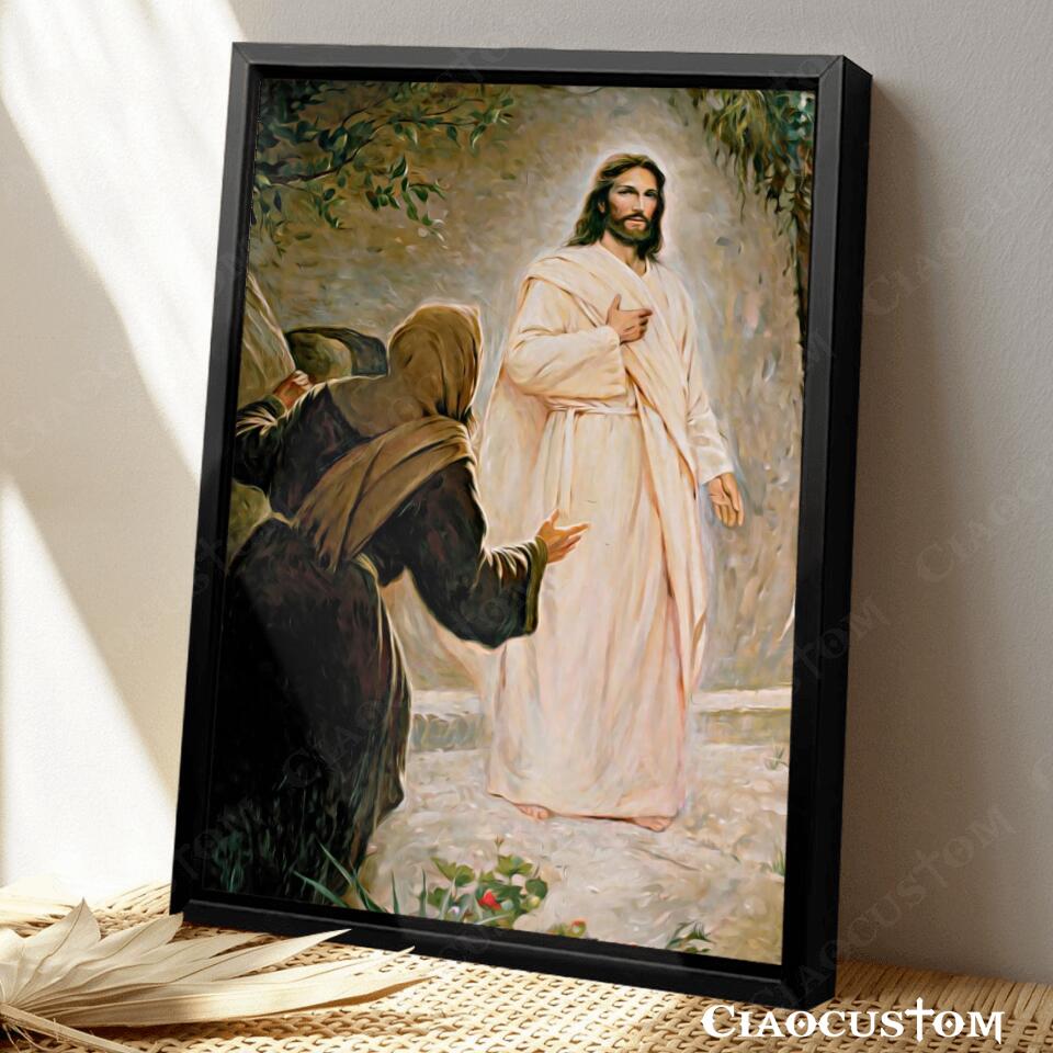 Jesus Canvas Painting 19 - Jesus Canvas Art - Jesus Poster - Jesus Canvas - Christian Gift - Ciaocustom