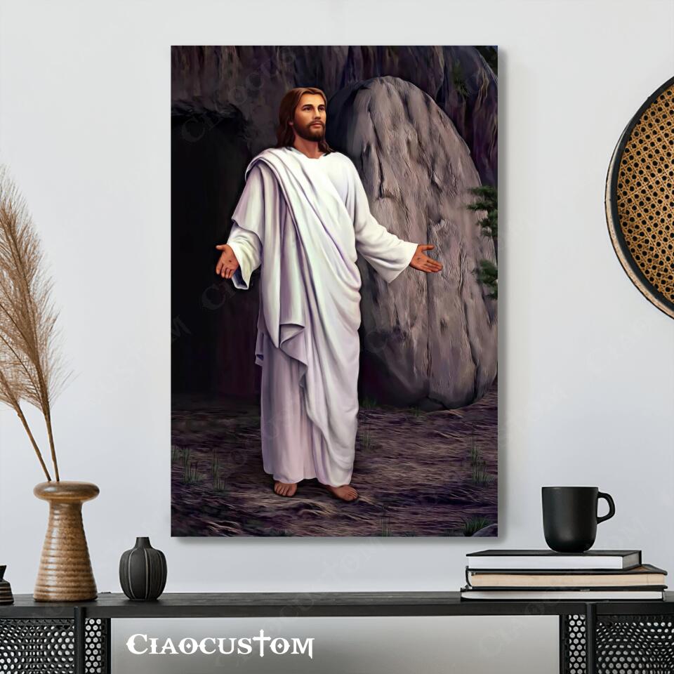 Jesus Canvas Painting 22 - Jesus Canvas Art - Jesus Poster - Jesus Canvas - Christian Gift - Ciaocustom