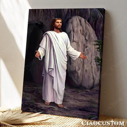 Jesus Canvas Painting 22 - Jesus Canvas Art - Jesus Poster - Jesus Canvas - Christian Gift - Ciaocustom