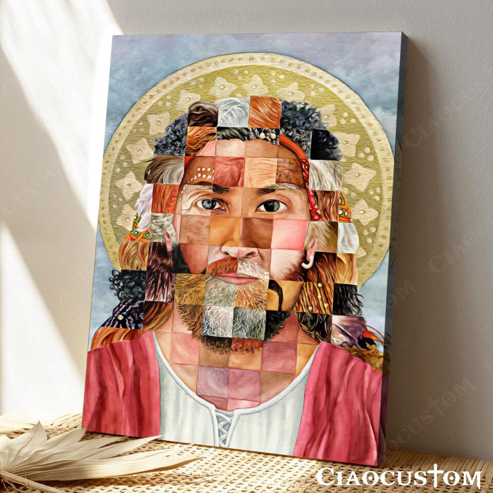 Jesus Canvas Painting 25 - Jesus Canvas Art - Jesus Poster - Jesus Canvas - Christian Gift - Ciaocustom