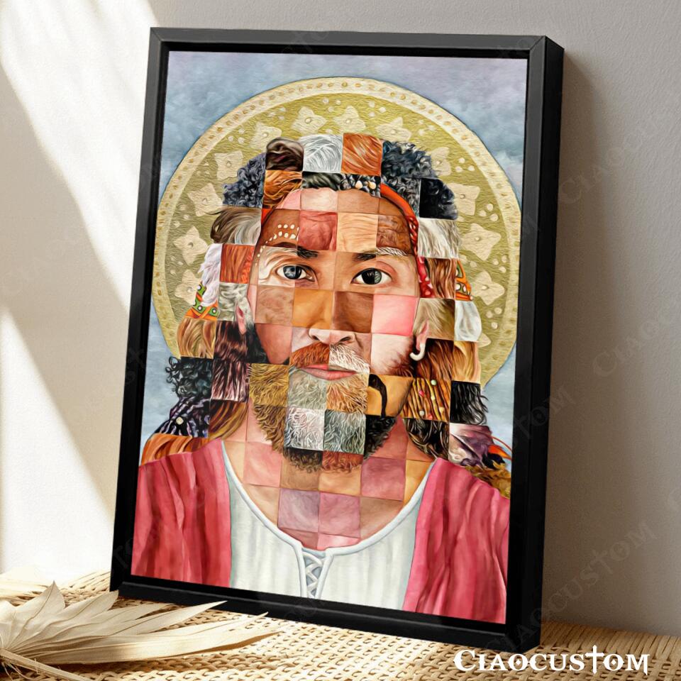 Jesus Canvas Painting 25 - Jesus Canvas Art - Jesus Poster - Jesus Canvas - Christian Gift - Ciaocustom