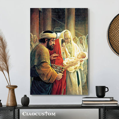 Jesus Canvas Painting 28 - Jesus Canvas Art - Jesus Poster - Jesus Canvas - Christian Gift - Ciaocustom