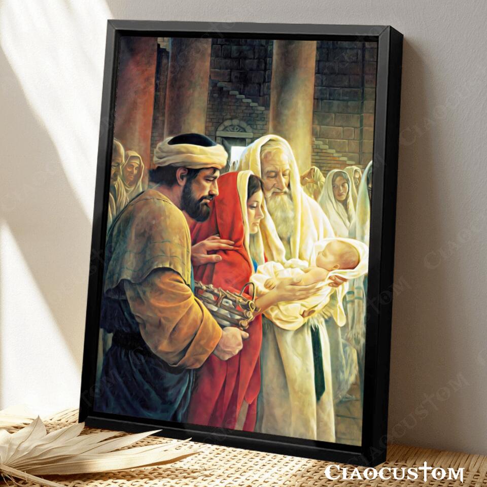 Jesus Canvas Painting 28 - Jesus Canvas Art - Jesus Poster - Jesus Canvas - Christian Gift - Ciaocustom