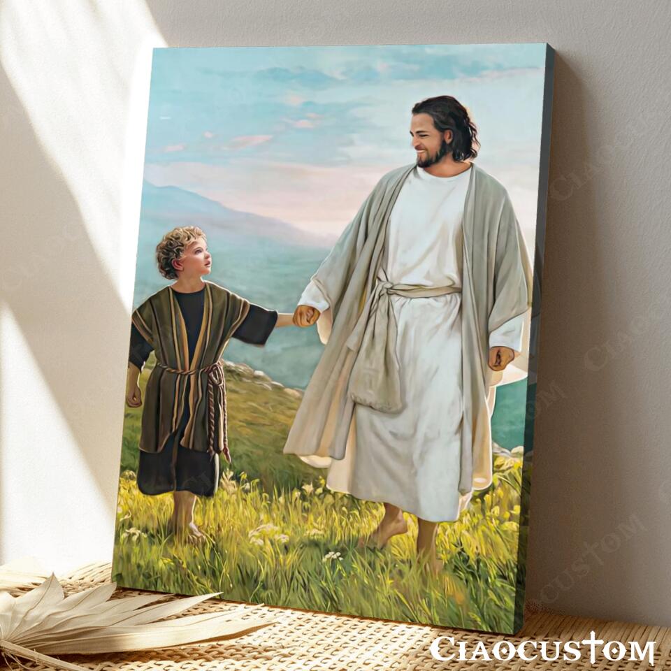 Jesus Wall Pictures 17 - Jesus Canvas Painting - Jesus Canvas Art - Jesus Poster - Jesus Canvas - Christian Gift - Ciaocustom