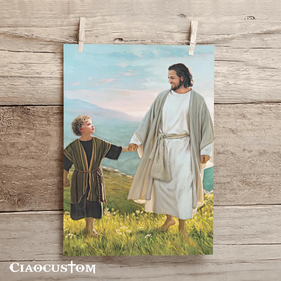 Jesus Wall Pictures 17 - Jesus Canvas Painting - Jesus Canvas Art - Jesus Poster - Jesus Canvas - Christian Gift - Ciaocustom