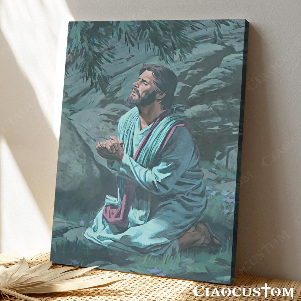 Jesus Wall Pictures 18 - Jesus Canvas Painting - Jesus Canvas Art - Jesus Poster - Jesus Canvas - Christian Gift - Ciaocustom