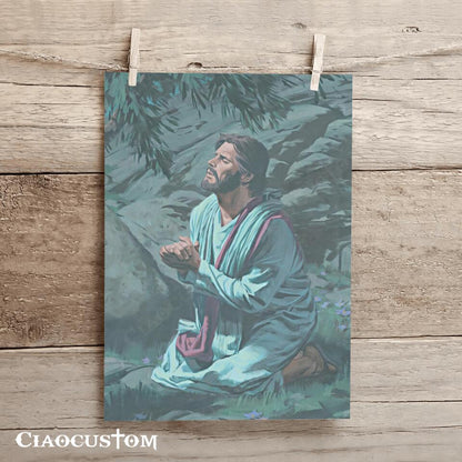 Jesus Wall Pictures 18 - Jesus Canvas Painting - Jesus Canvas Art - Jesus Poster - Jesus Canvas - Christian Gift - Ciaocustom