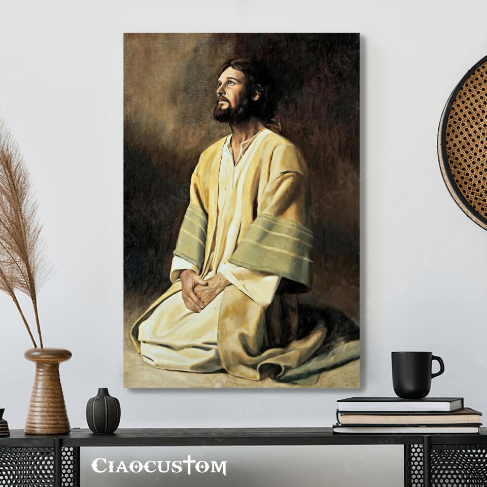 Jesus Wall Pictures 20 - Jesus Canvas Painting - Jesus Canvas Art - Jesus Poster - Jesus Canvas - Christian Gift - Ciaocustom