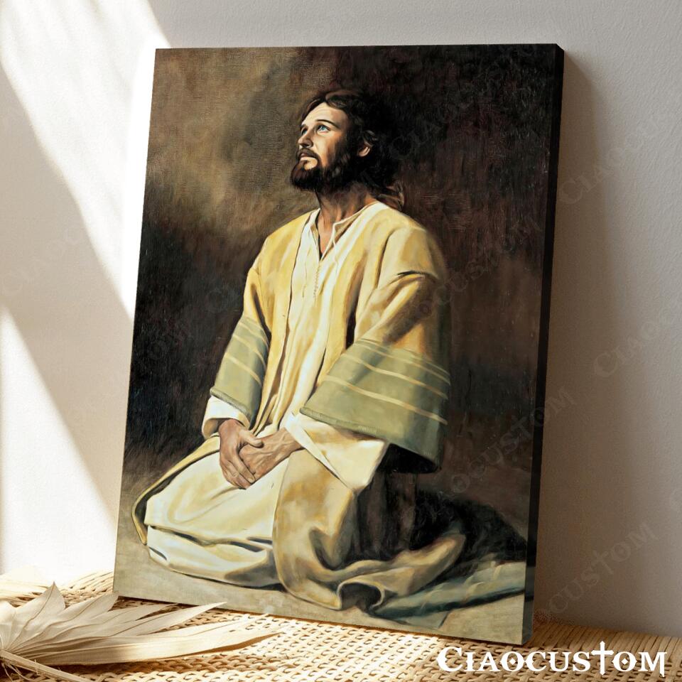 Jesus Wall Pictures 20 - Jesus Canvas Painting - Jesus Canvas Art - Jesus Poster - Jesus Canvas - Christian Gift - Ciaocustom