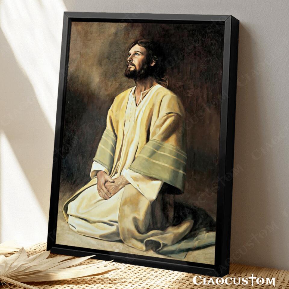 Jesus Wall Pictures 20 - Jesus Canvas Painting - Jesus Canvas Art - Jesus Poster - Jesus Canvas - Christian Gift - Ciaocustom