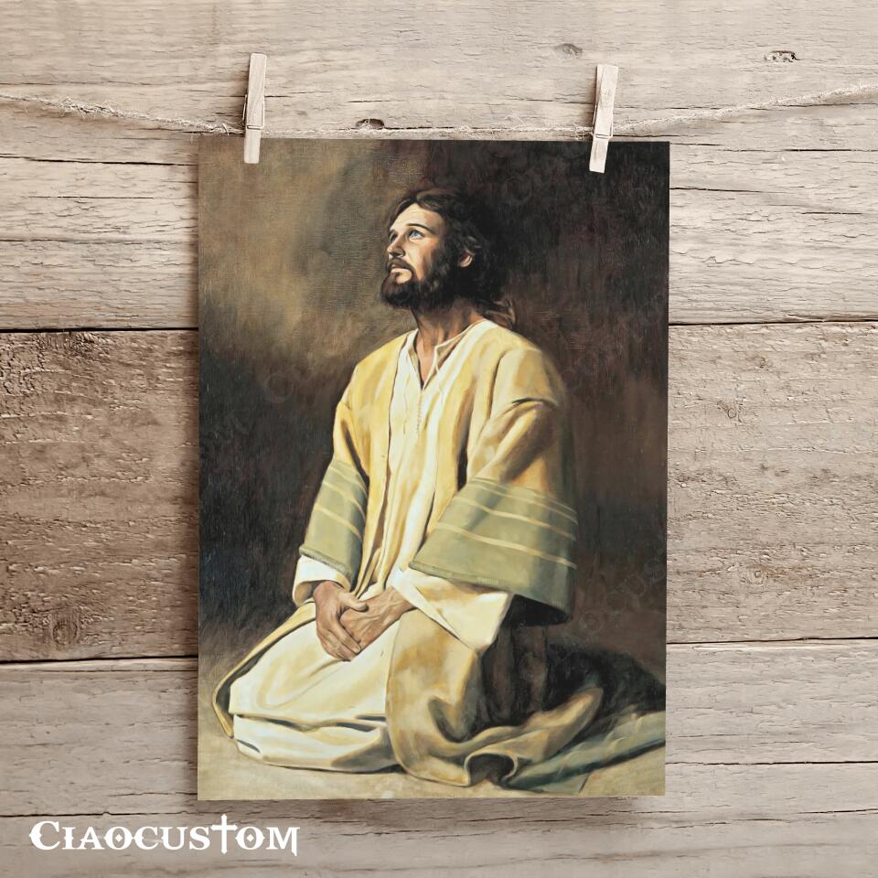 Jesus Wall Pictures 20 - Jesus Canvas Painting - Jesus Canvas Art - Jesus Poster - Jesus Canvas - Christian Gift - Ciaocustom